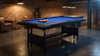 6 or 7 Ft Billiards Table, Portable Billiards Tables, Pool Tables for Full Size, Pool Table Set for Family Game Room, Adult Rrec Room, Basements, Man Cave or Garage — Lifestyle