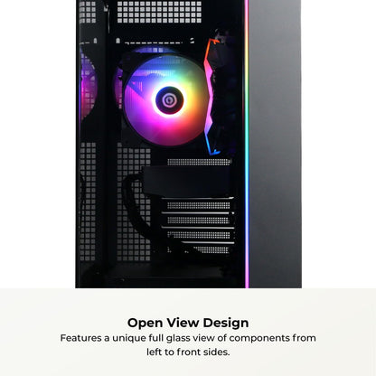 CyberPowerPC Gamer Master Gaming PC, AMD Ryzen 7 8700F 4.1GHz, GeForce RTX 5060 Ti 8GB, 16GB DDR5, 1TB PCIe 4.0 SSD, WiFi Ready & Windows 11 Home (GMA2900A2)