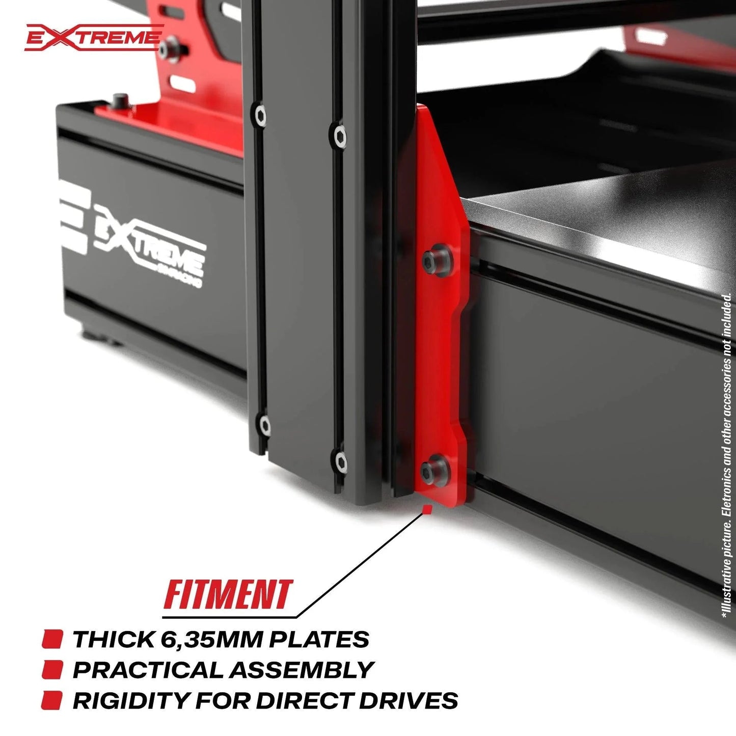 AX160 Aluminum Profile Sim Racing Chassis