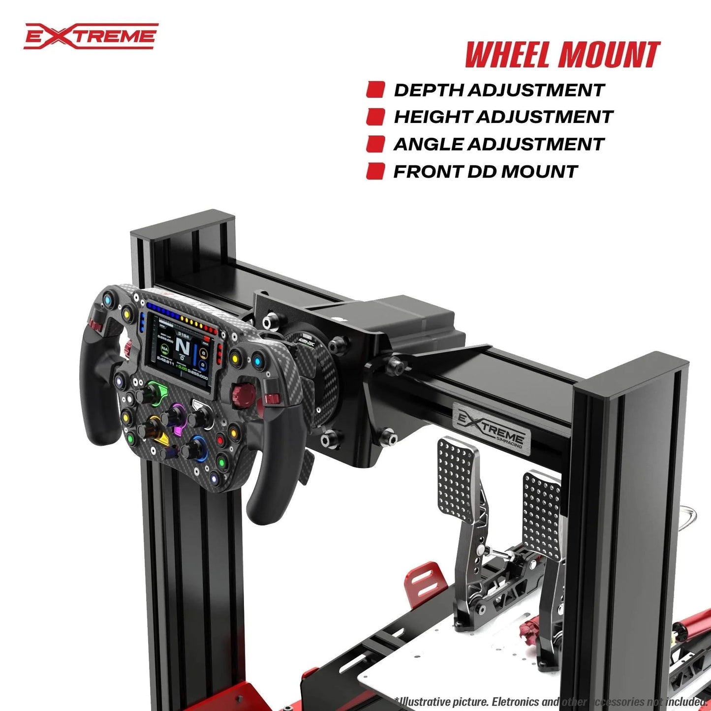 AX160 Aluminum Profile Sim Racing Chassis