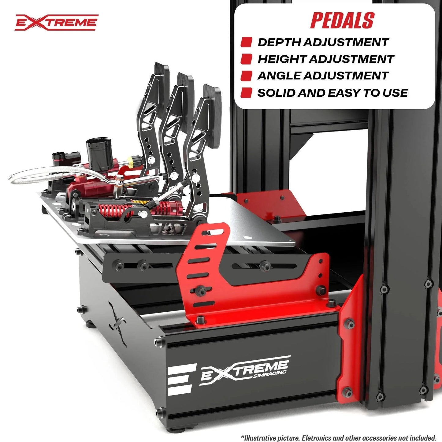 AX160 Aluminum Profile Sim Racing Chassis