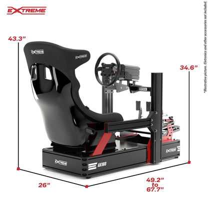 AX160 Aluminum Profile Sim Racing Chassis