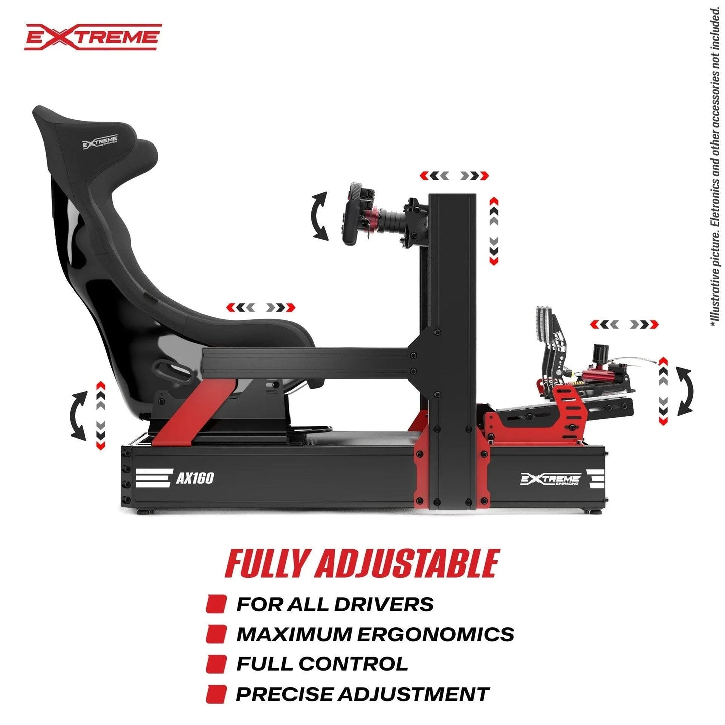 AX160 Aluminum Profile Sim Racing Chassis