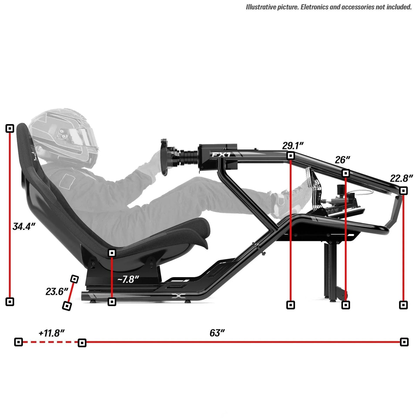 FX1 Formula Sim Racing Cockpit