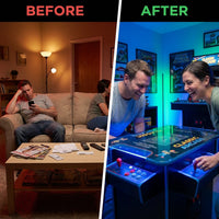 TRACKBALL Cocktail Arcade Machine 3515 Multi Cade Retro 3500 Games Cabinet — Before & After