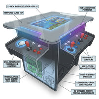 TRACKBALL Cocktail Arcade Machine 3515 Multi Cade Retro 3500 Games Cabinet — How It Works