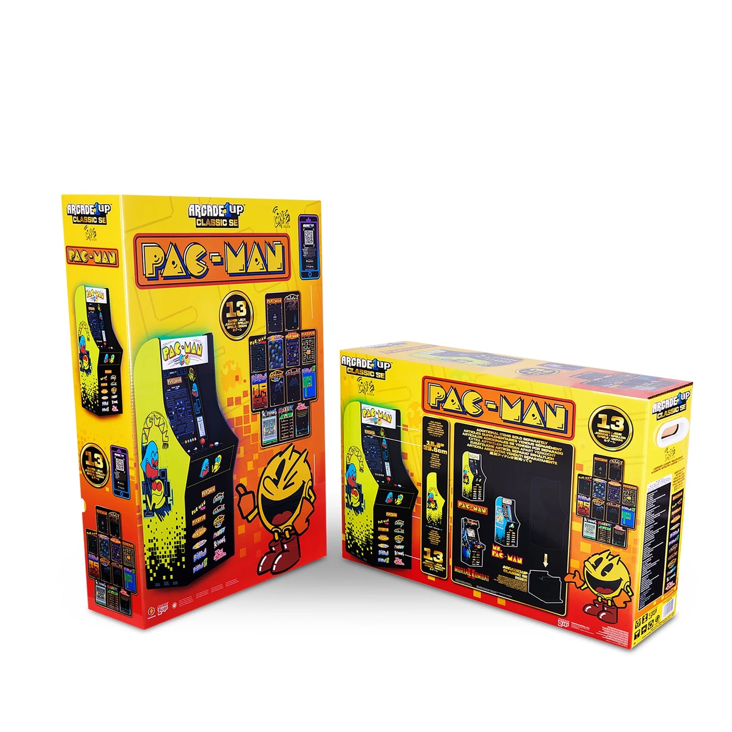 Arcade Machine PAC‑MAN, 13 Classic Video Games
