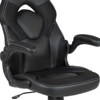 51.5 In. Black Gaming Desk and Chair Set